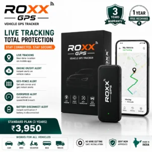 ROXX GPS vehicle GPS tracker Standard Plan 3-year – device, box and live tracking app