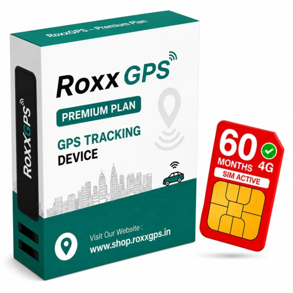 ROXX GPS Premium 5-Year plan GPS tracker kit for fleet vehicles
